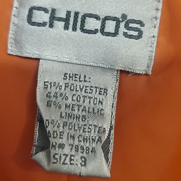 Chicos size 3 shacket, blouse - Picture 2 of 7